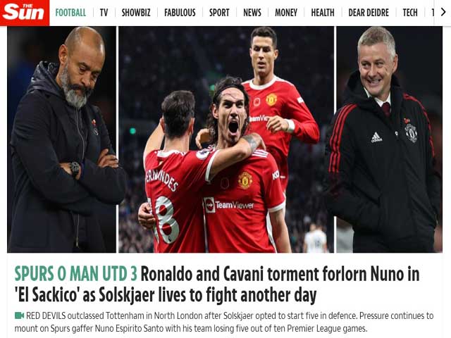 Bóng đá - MU "lột xác" hạ Tottenham: Báo Anh khen Ronaldo &amp; Solskjaer thay đổi đúng lúc