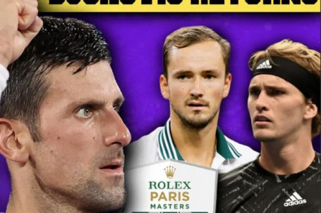 Lịch thi đấu tennis giải Paris Masters 2021 mới nhất