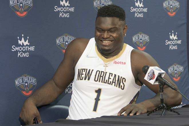 Zion Williamson, siêu sao quá béo của CLB New Orleans Pelicans