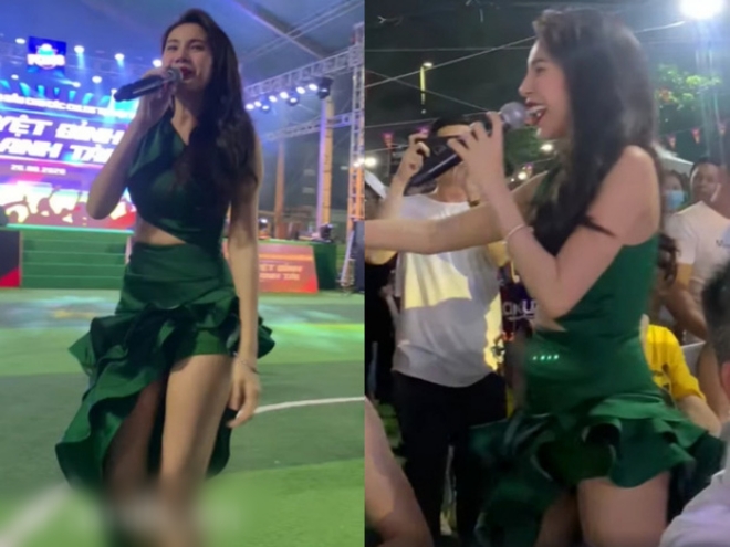 Thủy Tiên, Hiền Hồ xử lý khéo léo tránh sự cố trang phục nơi đông người - 14