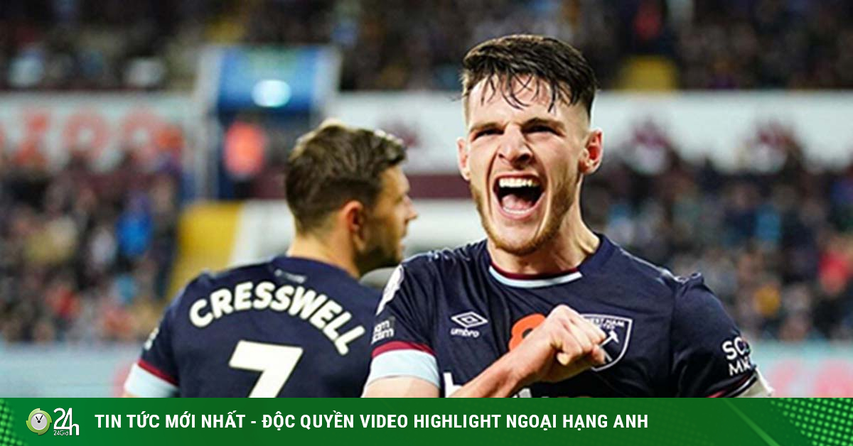 MU bỏ qua Declan Rice đáng tiếc: 900 phút mới chỉ 1 lần mất bóng, vượt ...