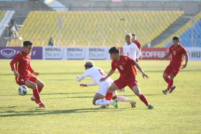 Những nhân tố chủ chốt của U23 Việt Nam trong 2 trận vừa qua có thể coi là lực lượng dự trữ tiềm năng cho ĐTQG cho chặng đường phát triển sắp tới. Ảnh: VFF.