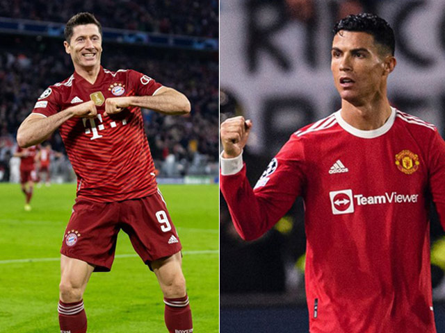 Bóng đá - Lewandowski tách tốp đua Vua phá lưới Cúp C1, Ronaldo lập cú đúp vẫn kém