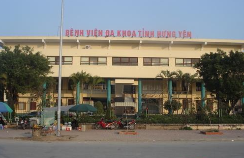 Bệnh viện Đa khoa tỉnh Hưng Yên.