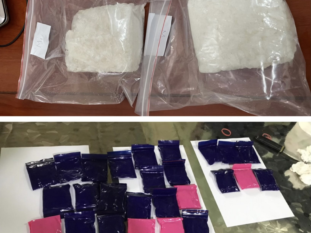 Tang vật bị cơ quan công an thu giữ.