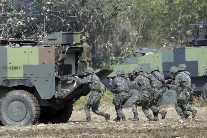 Binh sĩ Đài Loan từ lâu đã tham gia huấn luyện cùng binh sĩ Mỹ trên đảo Guam.