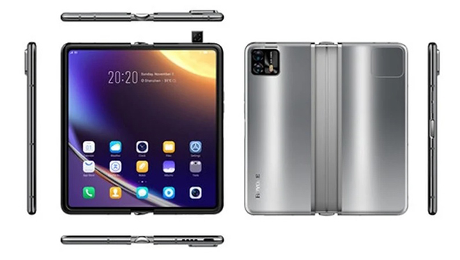 "Đối thủ" của Galaxy Z Fold 3 hiện hình với thiết kế siêu thú vị - 3