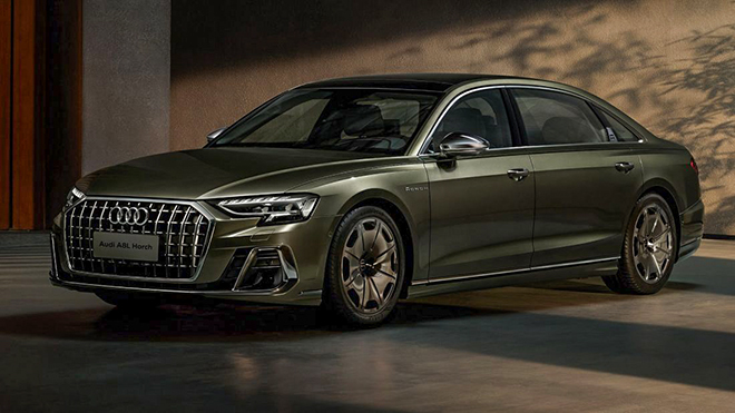 Audi A8L Horch đối thủ cạnh tranh Mercedes-Maybach S-Class lộ diện - 1