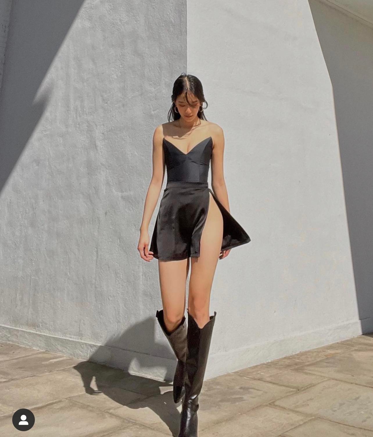 chân váy đen xẻ tà giá tốt Tháng 8 2023  Mua ngay  Shopee Việt Nam