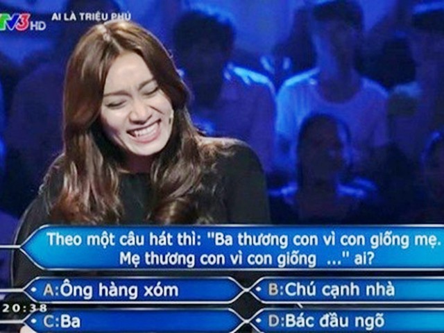 Giải trí - Cười "té ghế" với những câu hỏi bá đạo nhất cuộc thi "Ai là triệu phú"