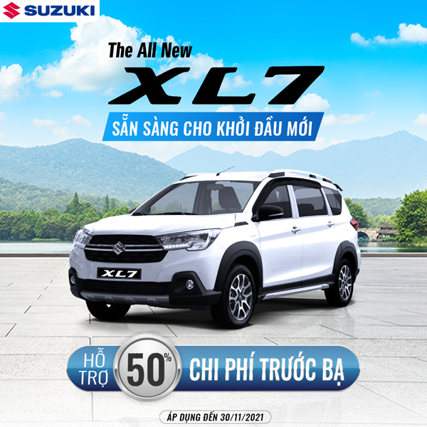 Suzuki ưu đãi “đậm” tháng 11, mừng XL7 bán chạy nhất phân khúc - 1