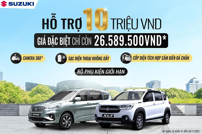 Thêm lựa chọn cốp điện, camera 360, sạc không dây, XL7 và Ertiga Sport càng hút người dùng - 1