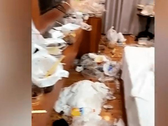 Bạn trẻ - Cuộc sống - Vị khách để lại "núi rác" sau một tháng ở khách sạn khiến nhân viên dọn phòng sốc nặng