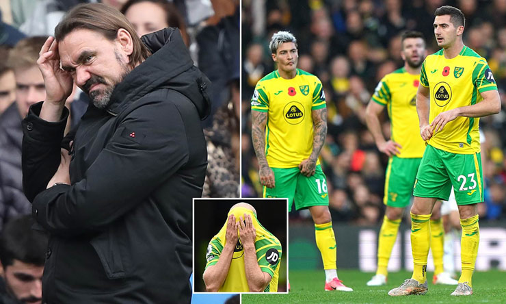 Ông Daniel Farke sẽ không còn là HLV trưởng của Norwich City 