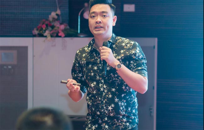Trần Tuấn Thành được biết đến là CEO của một công ty truyền thông. Ảnh: Vietnamnet