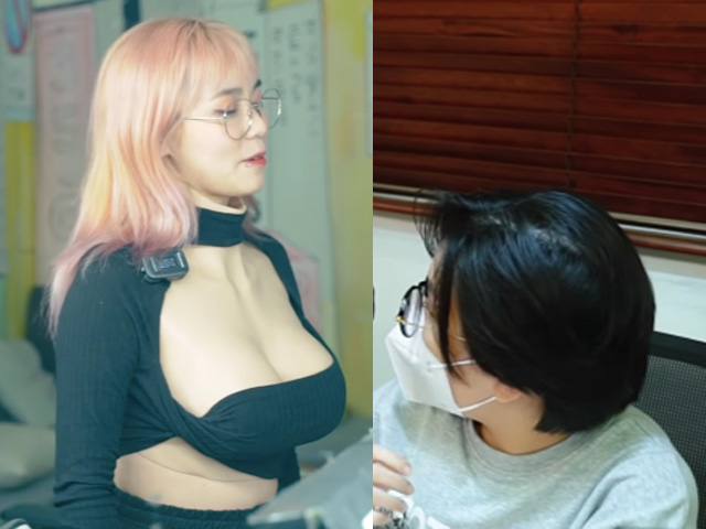 Giải trí - Nữ thần streamer khiến cánh mày râu "không dám nhìn thẳng"