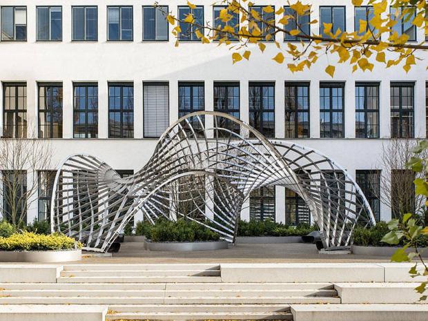 Một công trình nghệ thuật của trường.