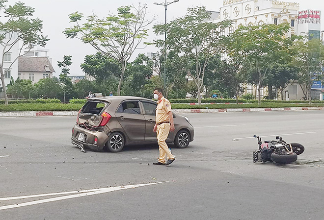 Hiện trường vụ tai nạn