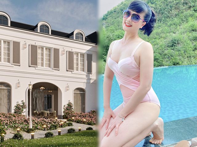Giải trí - "Kiều nữ làng hài" gốc Thái Nguyên từng ở phòng thuê 6m2 khoe loạt ảnh nhà vườn "siêu khủng"
