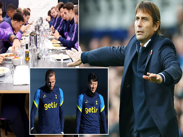 Bóng đá - HLV Conte "thiết quân luật" tại Tottenham, Kane - Son Heung Min méo mặt