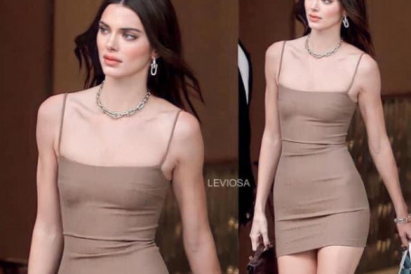 Kendall Jenner mặc váy mini ra phố cũng hút vạn ánh mắt