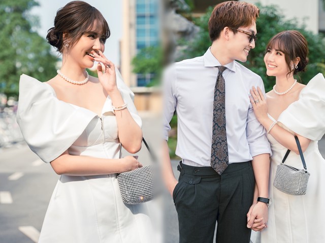 Giải trí - Huyền Lizzie xinh đẹp bên "người tình màn ảnh"