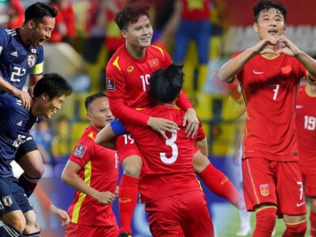 Bóng đá - Kịch bản trong mơ ĐT Việt Nam hạ Nhật Bản, vượt Trung Quốc khi nào?