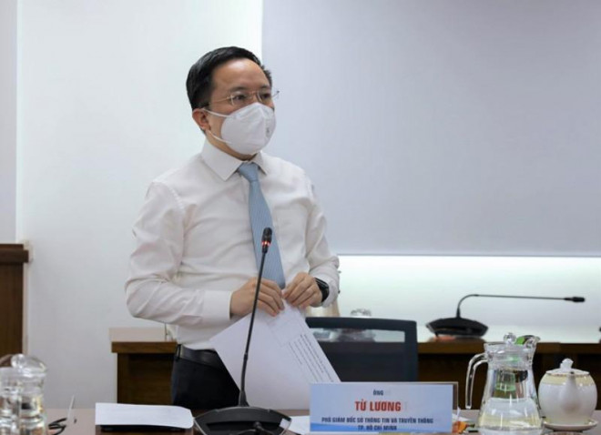 Ông Từ Lương, Phó Giám đốc Sở Thông tin và Truyền thông, phát biểu tại sơ kết. Ảnh: TTBC