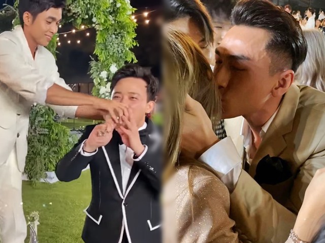 Giải trí - Rộ loạt ảnh sự thật "hết hồn" phía sau đám cưới đình đám của Đông Nhi - Ông Cao Thắng