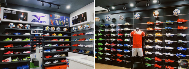 Cửa hàng Sport9.vn cung cấp nhiều mẫu giày đá bóng chính hãng