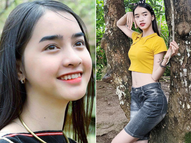 Bạn trẻ - Cuộc sống - Thiếu nữ Ba Na "chiếm sóng TikTok" nhờ vẻ đẹp lạ và loạt video sôi động nơi rừng núi