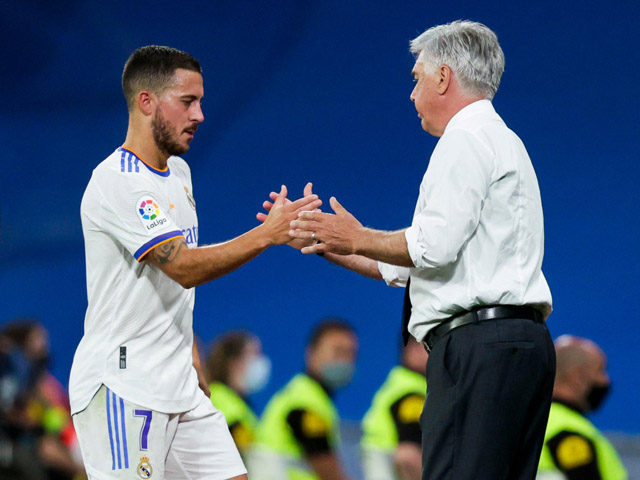 Bóng đá - "Bom xịt" Hazard thất sủng tại Real, HLV Ancelotti bị tố đối xử bất công