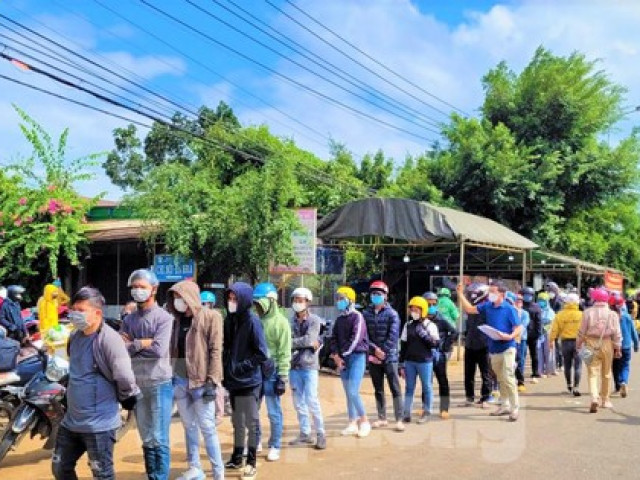 Tin tức trong ngày - Đắk Lắk, Gia Lai lên phương án hỗ trợ hàng vạn lao động trở lại các tỉnh phía Nam