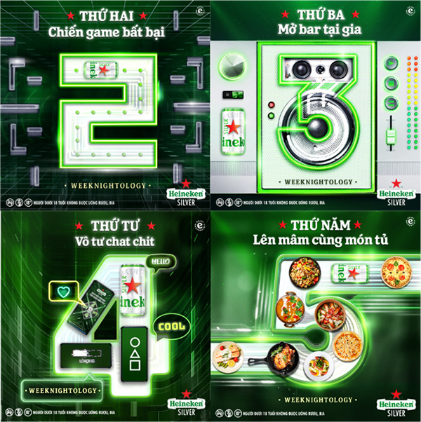 Heineken Silver chính thức gọi tên 4 cao thủ Weeknightology - 3