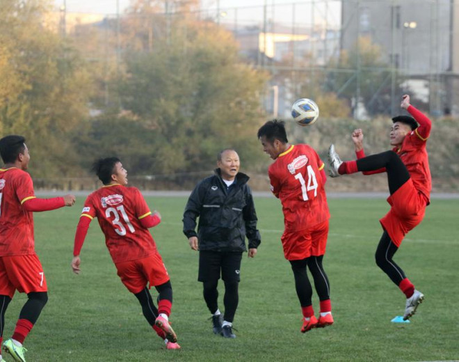 HLV Park Hang-Seo sẽ dừng quản lý đội U23 Việt Nam sau SEA Games 31 (ảnh Anh Đoàn)