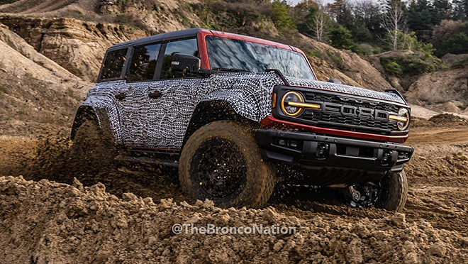 Ford Bronco Raptor chạy thử, dự kiến ra mắt vào năm sau - 3