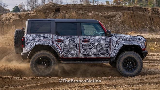 Ford Bronco Raptor chạy thử, dự kiến ra mắt vào năm sau - 5