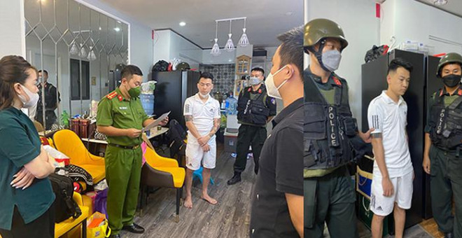 Cơ quan Công an đọc lệnh bắt giữ đối tượng Đỗ Ngọc Hà.