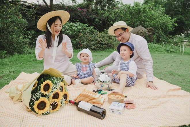 Gia đình chính là điểm tựa vững chắc cho Hà Khanh theo đuổi công việc kinh doanh. 