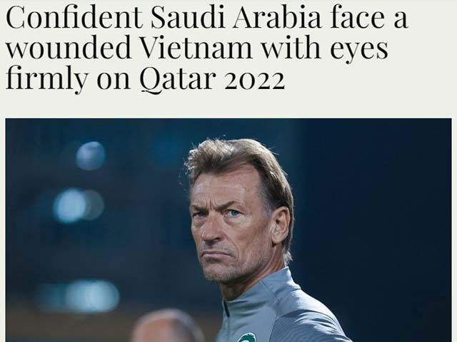 Bài viết trên&nbsp;Arab News ví ĐT Việt Nam như "con thú bị thương"