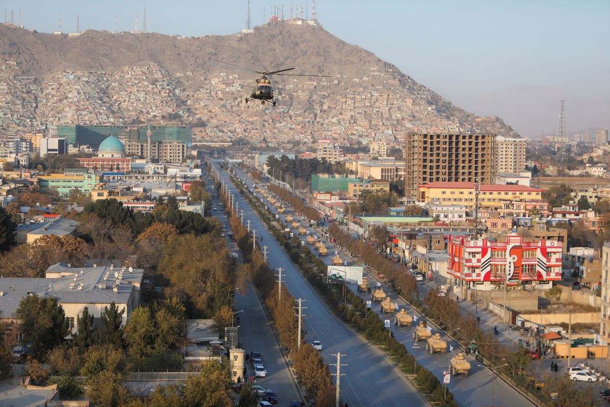 Đây là lần đầu tiên Taliban tổ chức diễu binh ở thủ đô Kabul, Afghanistan sau khi nắm quyền kiểm soát vào tháng 8.2021.