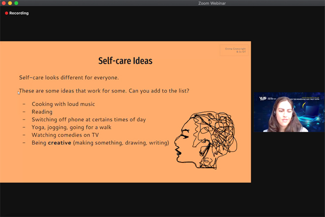 Một số gợi ý hữu hiệu, dễ thực hiện của cô Emma về xây dựng phương pháp chăm sóc và yêu thương bản thân.