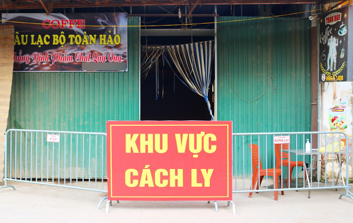 Quán cà phê, karaoke T.H. ở Quốc Oai (Hà Nội) có ca dương tính SARS-CoV-2.