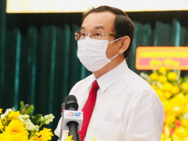 Tin tức trong ngày - Bí thư Thành ủy Nguyễn Văn Nên nói rõ về việc tiêm 2 mũi vắc-xin vẫn chuyển nặng