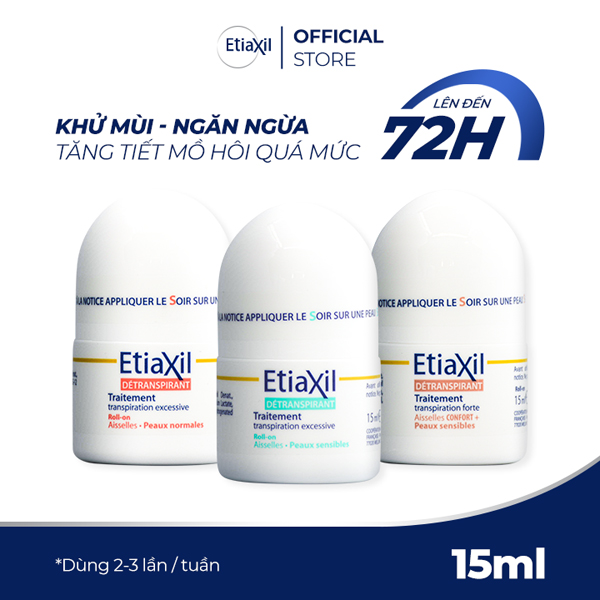 Etiaxil là thương hiệu khử mùi nổi tiếng thế giới, được nhiều chuyên gia khuyên dùng
