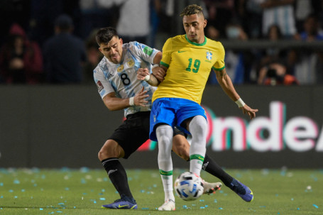 Trực tiếp bóng đá Argentina - Brazil: Nỗ lực không thành (Vòng loại World Cup) (Hết giờ)