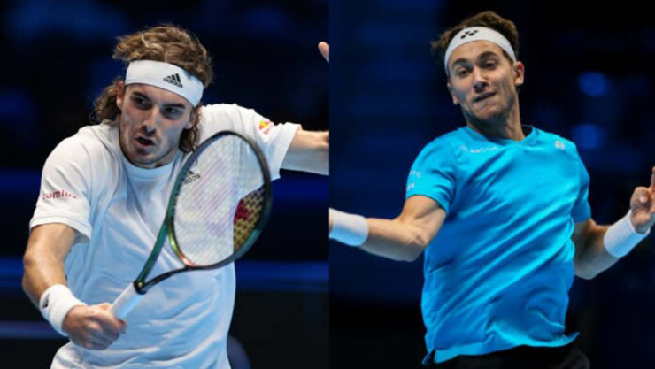Stefenos Tsitsipas không được phép thua Casper Ruud nếu còn muốn vào bán kết ATP Finals năm nay
