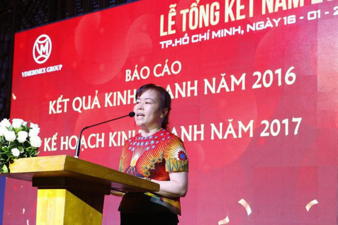 Bà Nguyễn Thị Loan - Chủ tịch HĐQT Vimedimex bị khởi tố, bắt giam hôm 9/11 về tội Vi phạm quy định về hoạt động bán đấu giá tài sản.&nbsp;