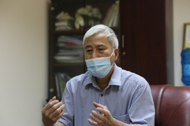 Ông Khổng Minh Tuấn, Phó giám đốc Trung tâm Kiểm soát bệnh tật (CDC) Hà Nội