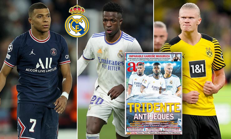 Real Madrid xây tam tấu Vinicius - Haaland - Mbappe, &#34;dải ngân hà 3.0&#34; cực đỉnh - 3